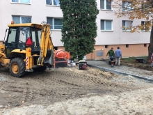 Rekonštrukcia chodníkov - Žiar nad Hronom